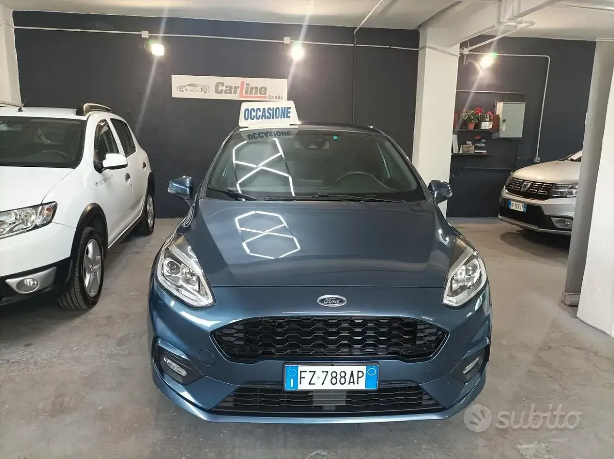 Usata Ford Fiesta ST-Line 86 CV (63 kW) 2020 Bluazzurro Utilitaria