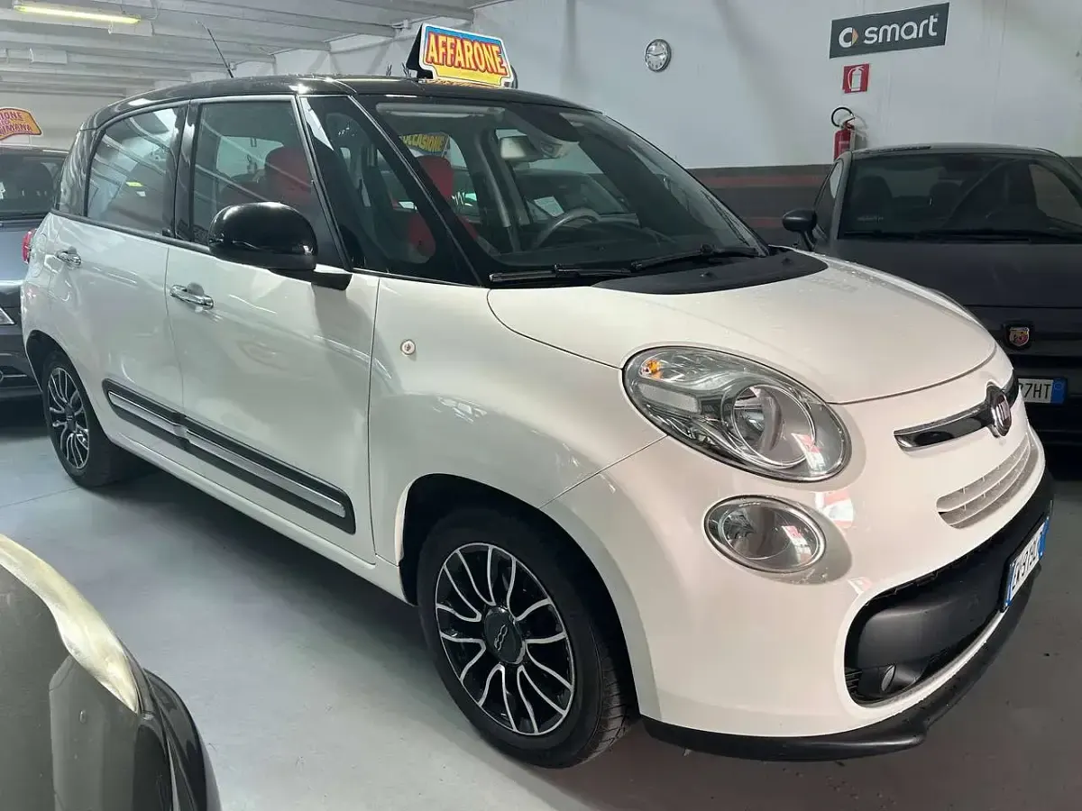 Usata Fiat 500L Pop Star 84 CV (61 kW) 2013 Bianco Monovolume
