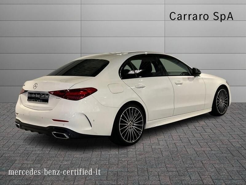Usata Mercedes C220 Premium 200 CV (147 kW) 2022 Bianco Berlina