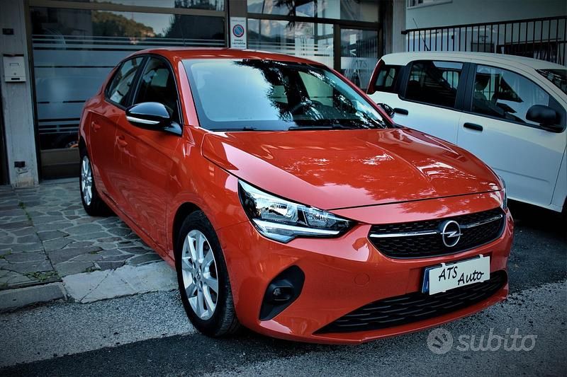 Usata Opel Corsa Edition 102 CV (75 kW) 2022 Arancione Berlina