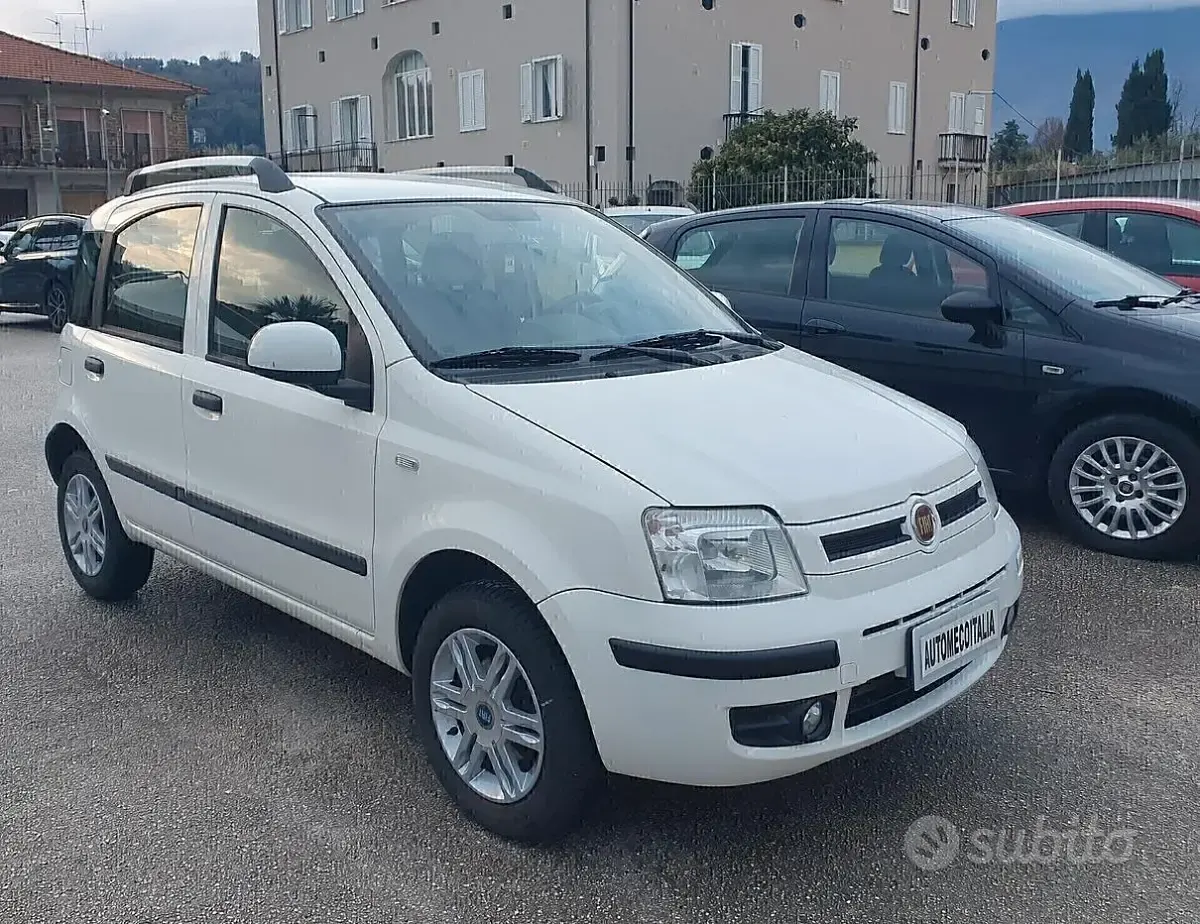 Usata Fiat Panda 60 CV (44 kW) 2010 Bianco Utilitaria