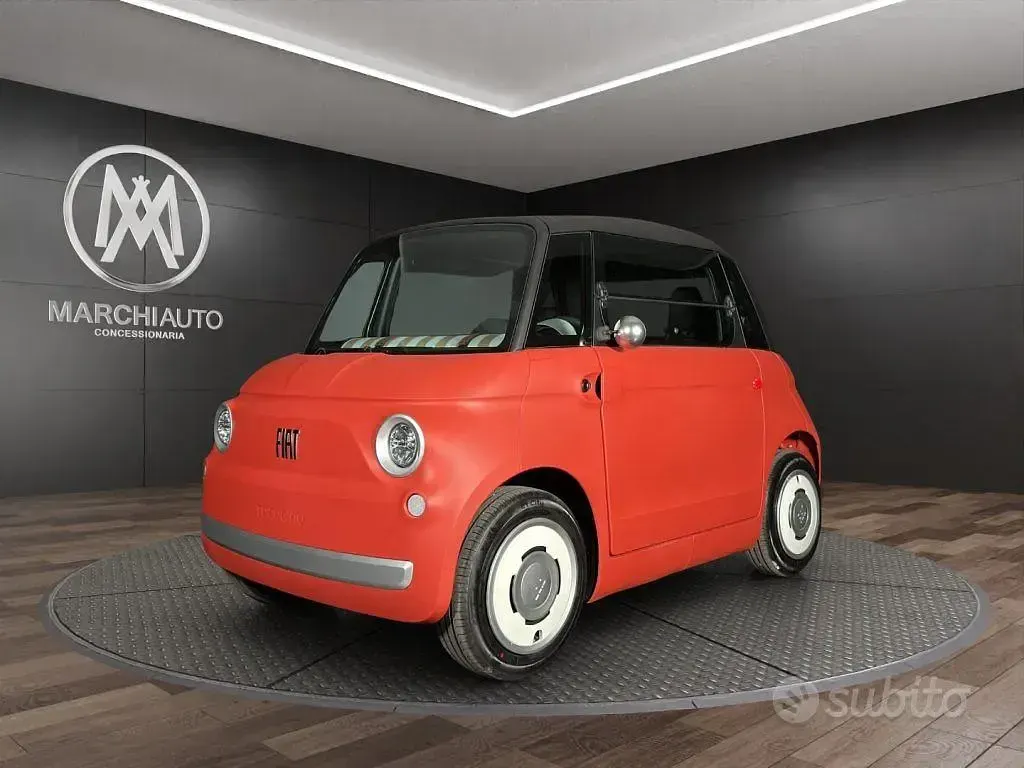 Nuova Fiat Topolino 5 kW (8 CV) 2026 Arancione pastello Utilitaria