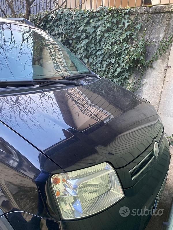 Usata Fiat Panda 4x4 69 CV (50 kW) 2011 Nero Utilitaria