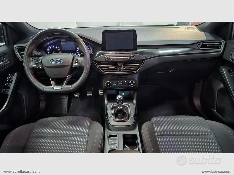 Usata Ford Focus ST-Line 125 CV (91 kW) 2020 Nero Berlina