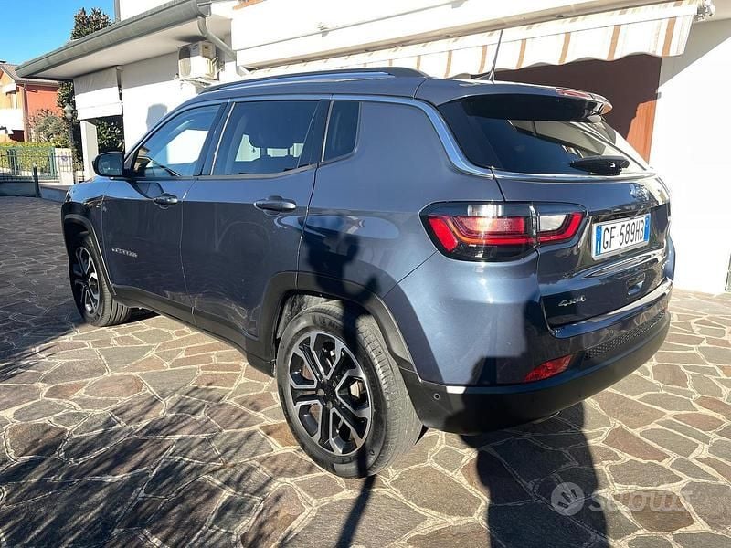 Usata Jeep Compass Limited 131 CV (96 kW) 2021 Blu/azzurro SUV