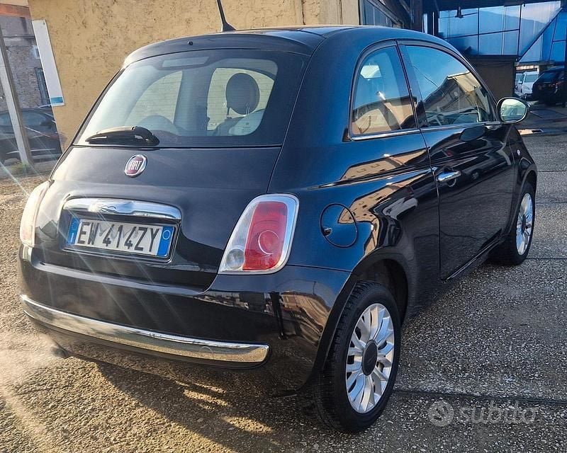 Usata Fiat 500 Lounge 69 CV (50 kW) 2015 Nero Berlina