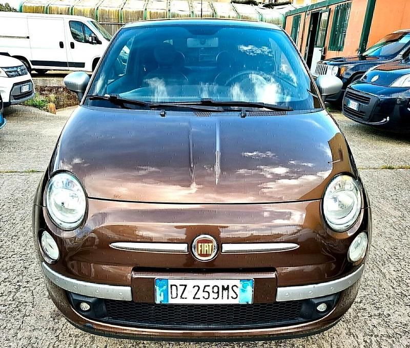 Usata Fiat 500 69 CV (50 kW) 2010 Marrone Berlina