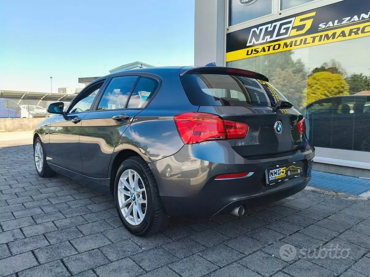 Usata BMW 116 Advantage 116 CV (85 kW) 2018 Grigio Utilitaria