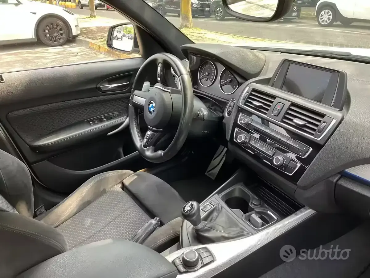 Usata BMW 118 M Sport 150 CV (110 kW) 2015 Bianco Utilitaria