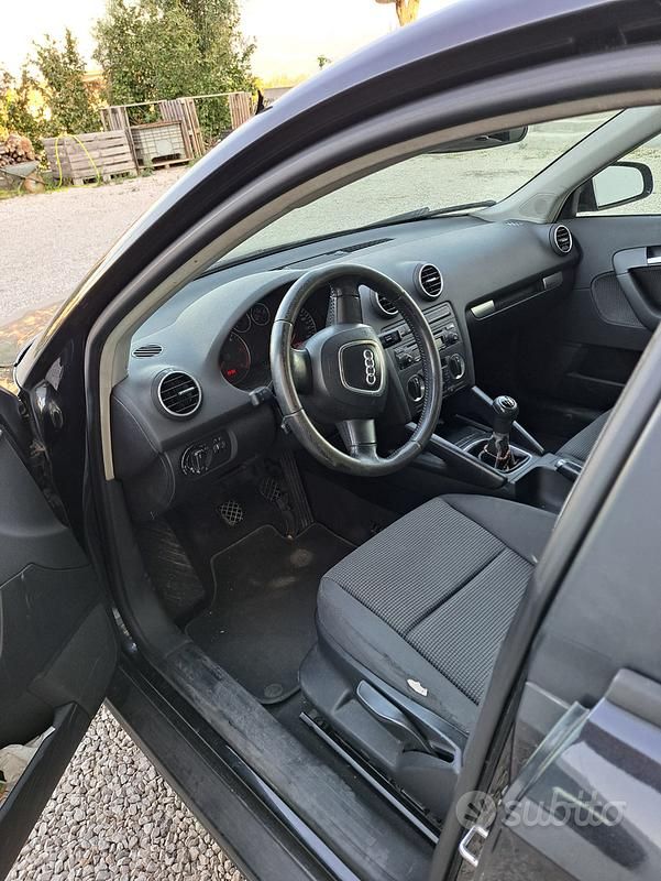 Usata Audi A3 110 CV (80 kW) 2006 Nero Berlina