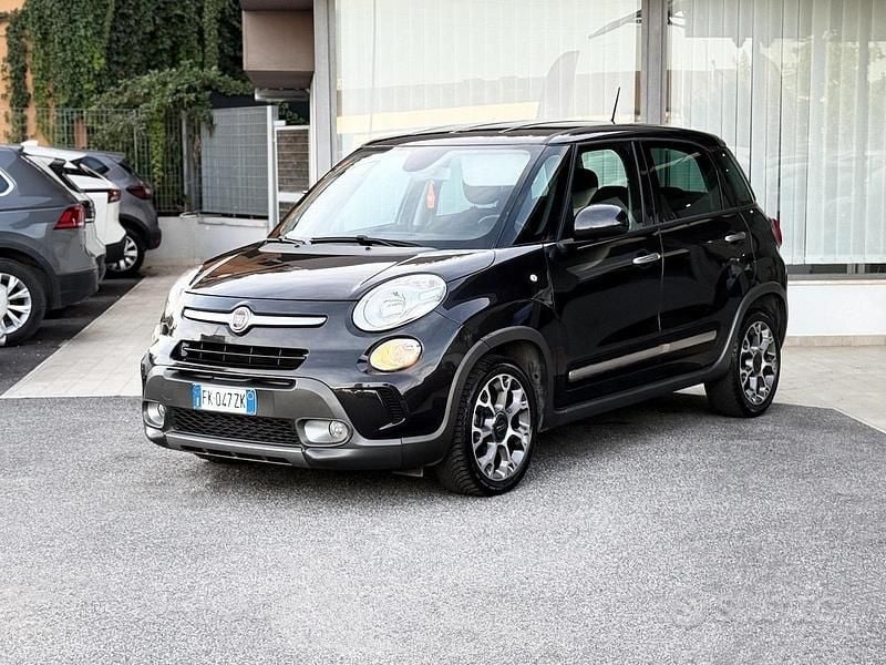 Usata Fiat 500L 95 CV (69 kW) 2017 Nero Monovolume