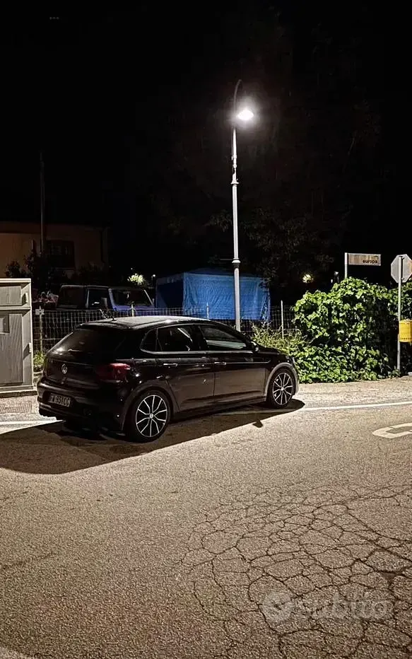 Usata VW Polo 80 CV (58 kW) 2019 Nero Utilitaria