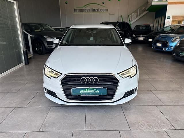 Usata Audi A3 Sport 115 CV (84 kW) 2019 Bianco Berlina