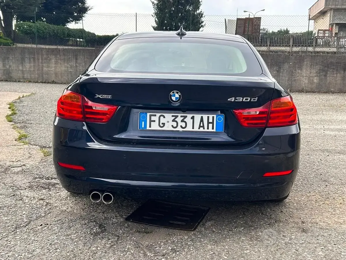 Usata BMW 430 Gran Coupé 258 CV (189 kW) 2016 Blu Coupé