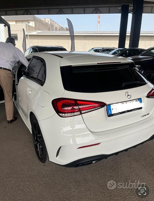 Usata Mercedes 180 Premium 2022 Bianco Berlina