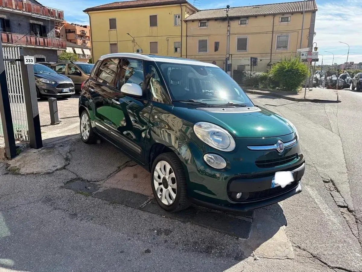 Usata Fiat 500L 80 CV (58 kW) 2013 Verde Monovolume