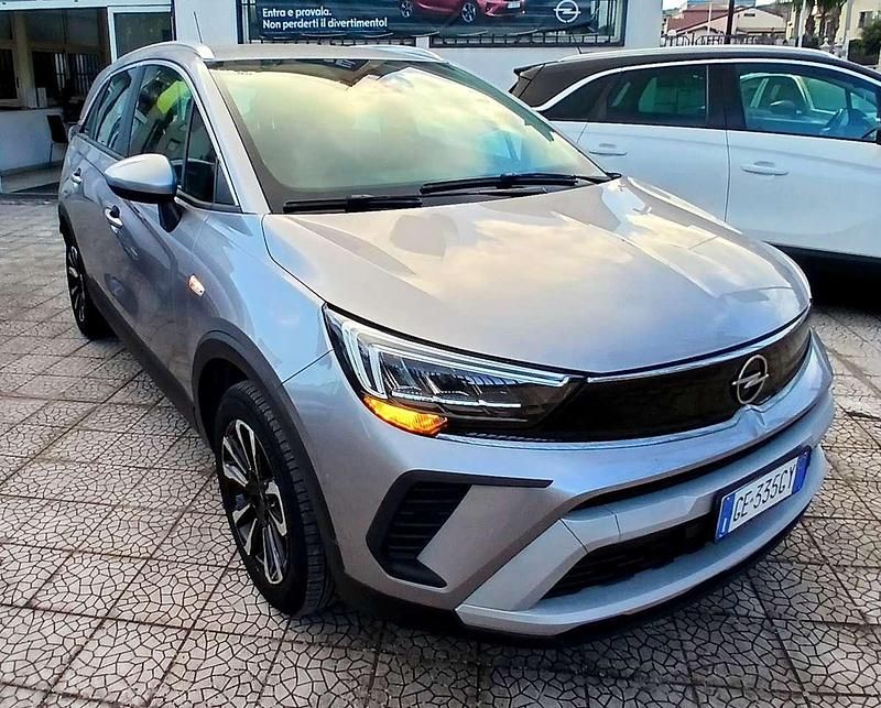 Usata Opel Crossland X Elegance 83 CV (61 kW) 2021 Argento SUV