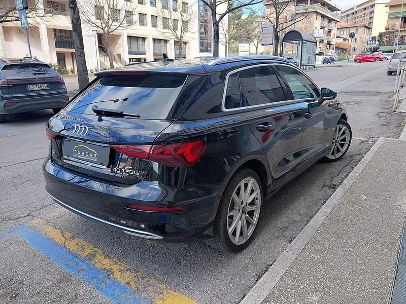 Usata Audi A3 S-Line 204 CV (150 kW) 2021 Nero Berlina