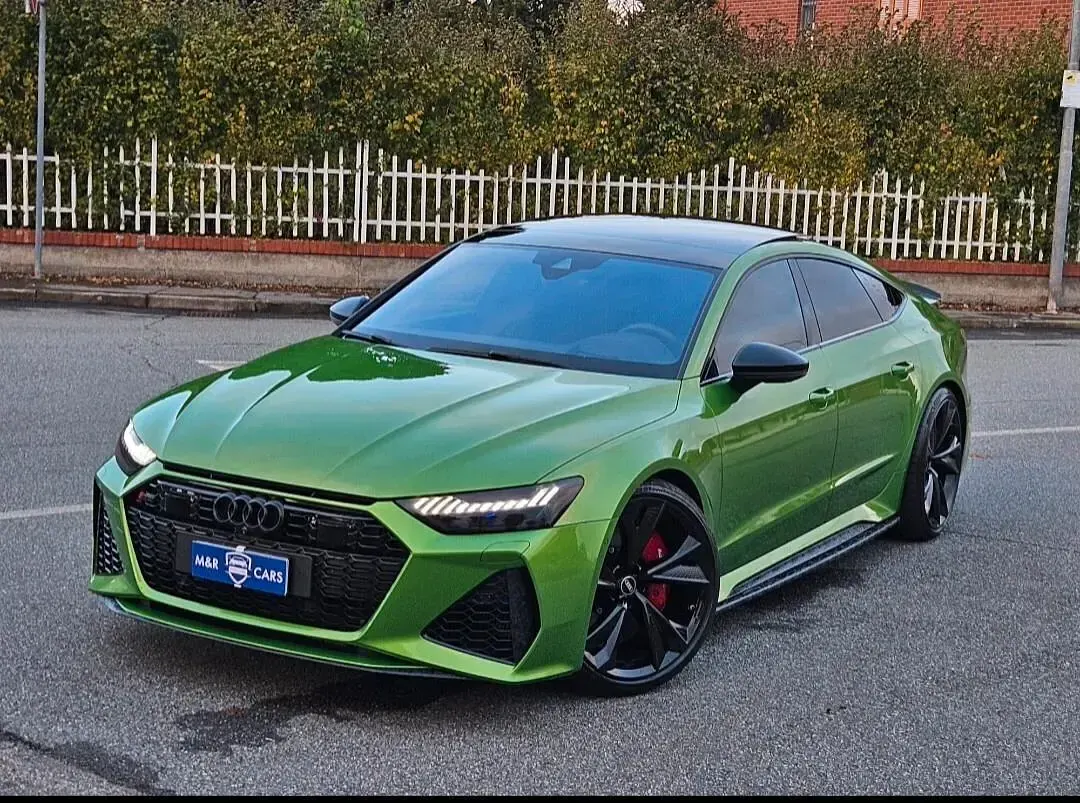Usata Audi RS7 Sportback 599 CV (440 kW) 2022 Verde Utilitaria
