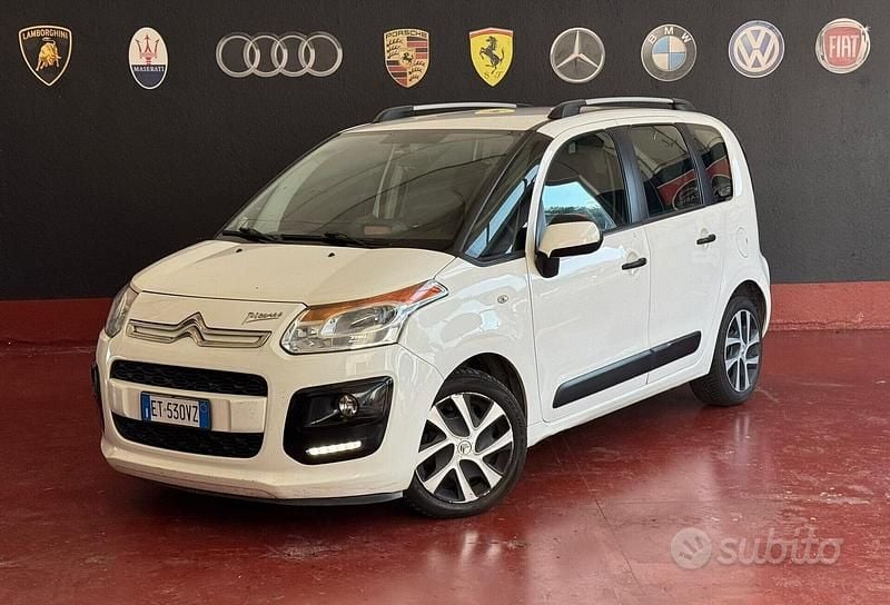 Usata Citroën C3 Picasso Exclusive 92 CV (67 kW) 2014 Bianco Monovolume