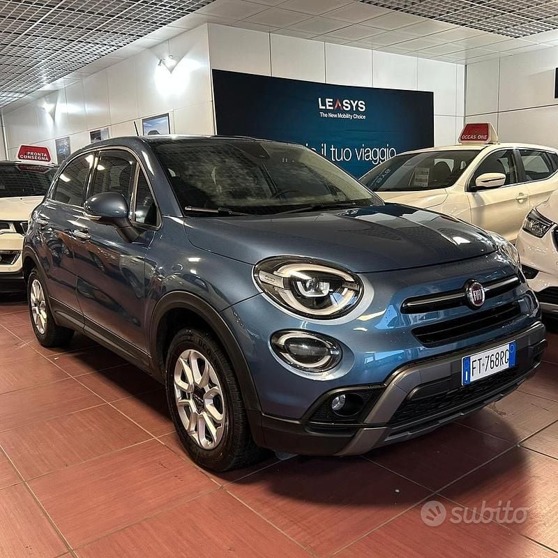 Usata Fiat 500X Cross 120 CV (88 kW) 2019 Blu SUV