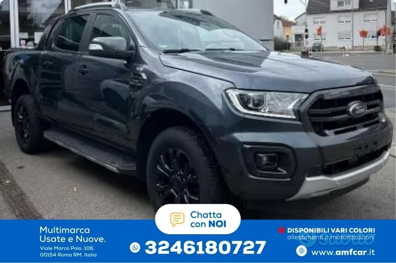 Usata Ford Ranger Wildtrack 2022 Grigio Pick-up