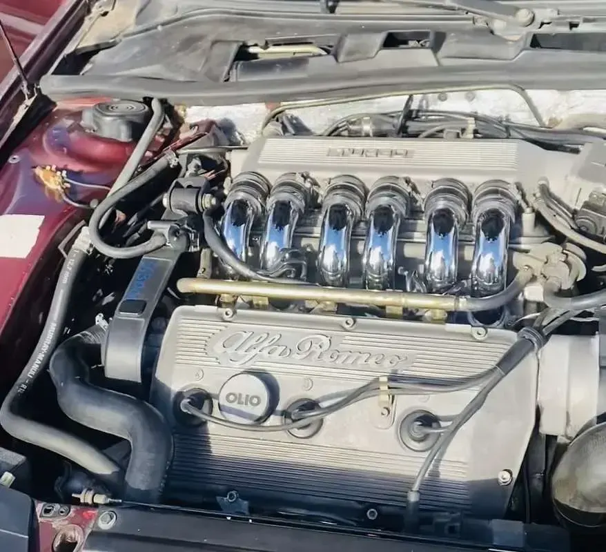 Usata Alfa Romeo 164 201 CV (147 kW) 1992 Rosso Berlina