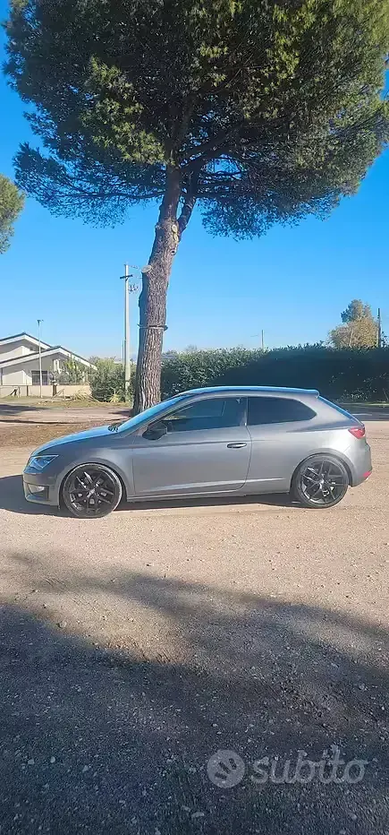 Usata Seat Leon FR 184 CV (135 kW) 2016 Grigio
