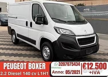 Usata Peugeot Boxer 140 CV (102 kW) 2021 Bianco Furgone