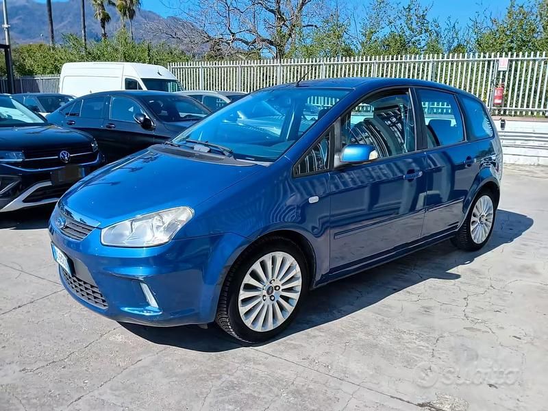 Usata Ford C-MAX Titanium 90 CV (66 kW) 2009 Blu Monovolume