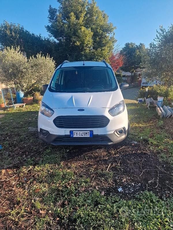Usata Ford Transit 100 CV (73 kW) 2019 Bianco Monovolume