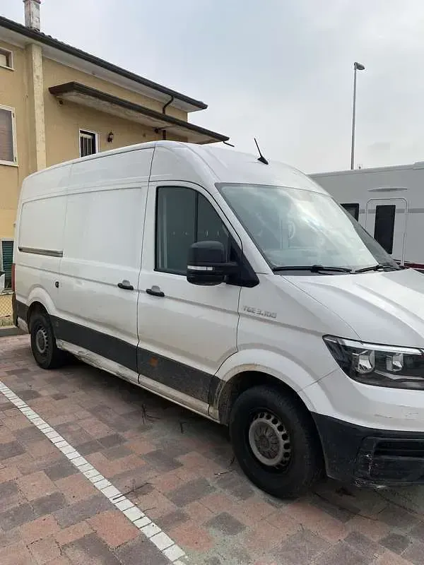 Usata MAN TGE 102 CV (75 kW) 2019 Bianco Furgone