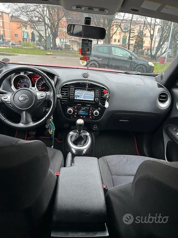 Usata Nissan Juke 110 CV (80 kW) 2013 Rosso SUV