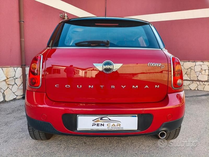 Usata Mini Cooper D Countryman 111 CV (81 kW) 2014 Rosso SUV