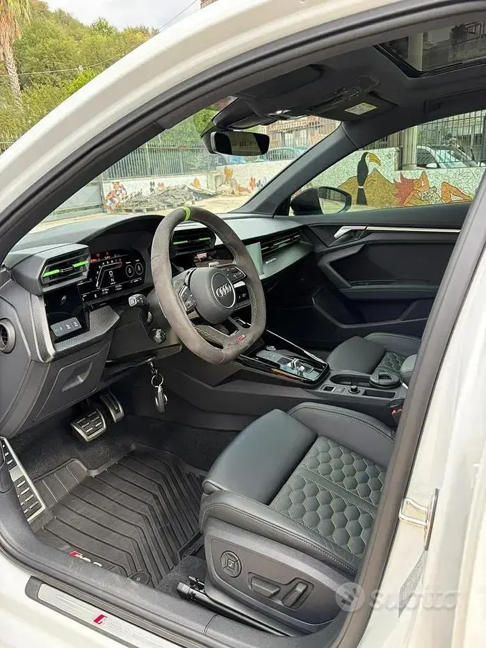 Usata Audi RS3 Design 400 CV (294 kW) 2024 Bianco Berlina