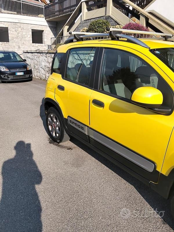 Usata Fiat Panda Cross Cross 2015 Giallo Utilitaria