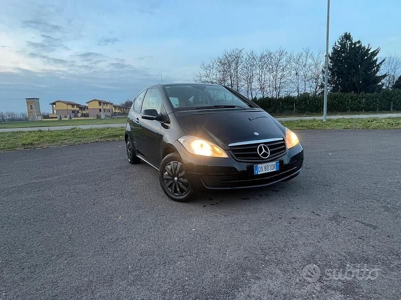 Usata Mercedes A150 Avantgarde Edition 95 CV (69 kW) 2009 Nero Utilitaria
