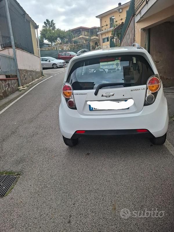 Usata Chevrolet Spark 2010 Bianco Utilitaria