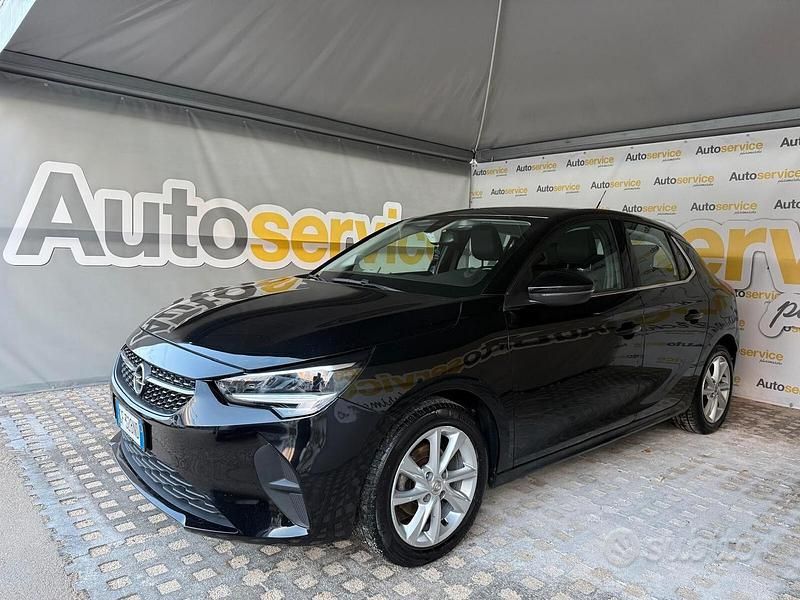Usata Opel Corsa Elegance 74 CV (54 kW) 2021 Nero Berlina