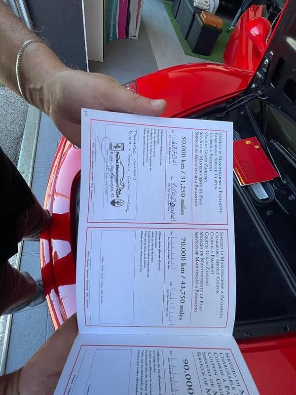 Usata Ferrari 360 865 CV (636 kW) 2004 Rosso Cabrio