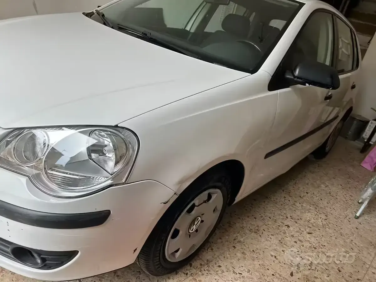 Usata VW Polo 69 CV (50 kW) 2008 Bianco Utilitaria