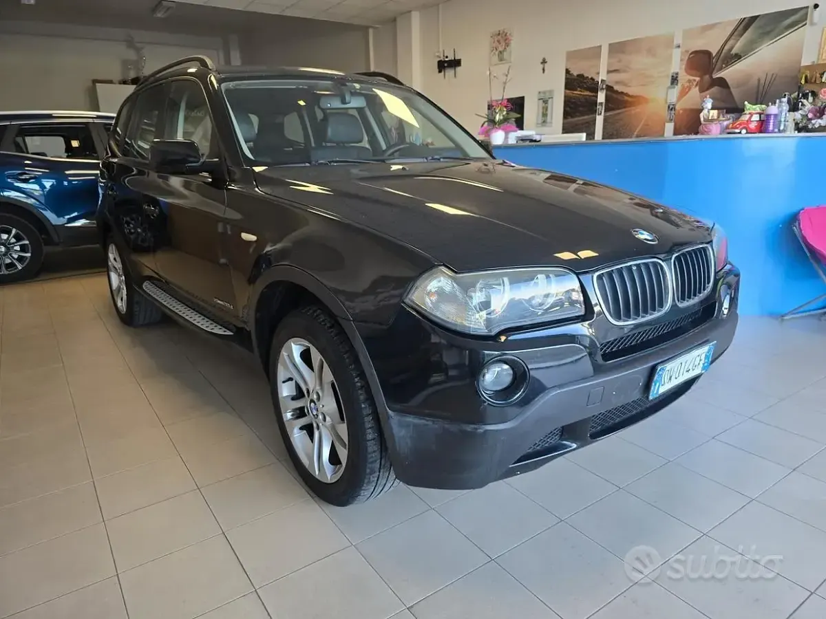 Usata BMW X3 Sport Line 177 CV (130 kW) 2009 Nero SUV