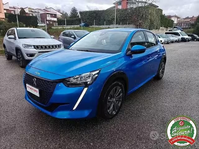 Usata Peugeot 208 Allure 100 kW (136 CV) 2020 Blu Utilitaria