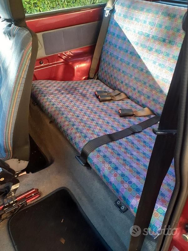 Usata Fiat Panda 1995 Rosso Utilitaria