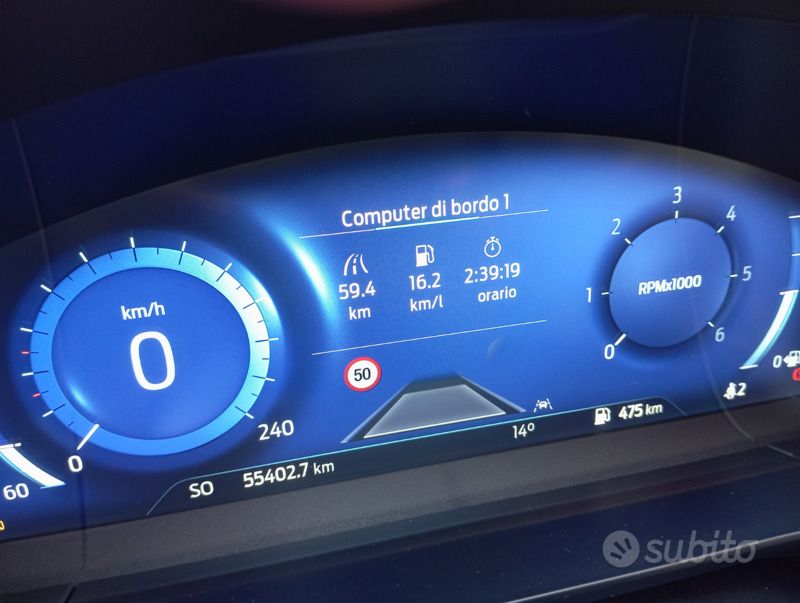 Usata Ford Kuga ST-Line 120 CV (88 kW) 2021 Nero SUV