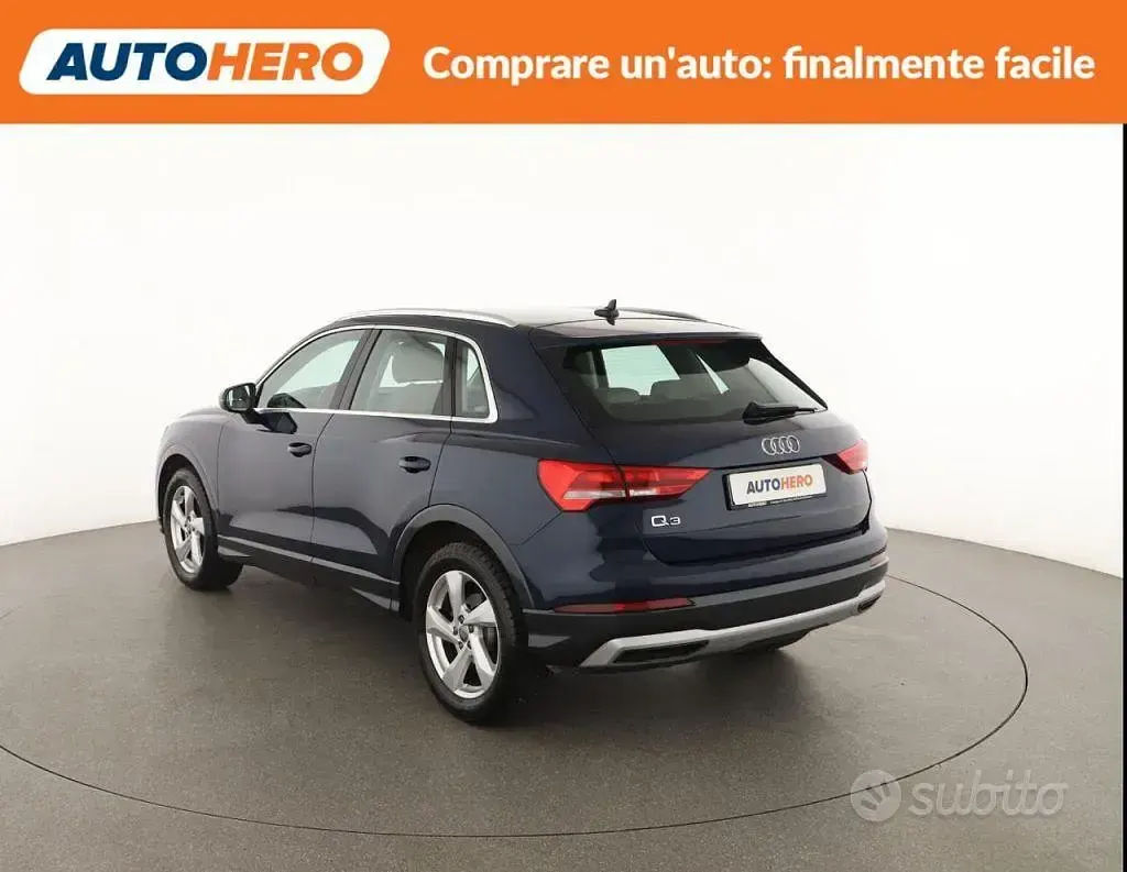 Usata Audi Q3 Advanced 150 CV (110 kW) 2019 Blu SUV