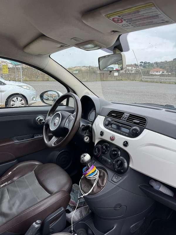 Usata Fiat 500 Sport 95 CV (69 kW) 2011 Bianco Utilitaria