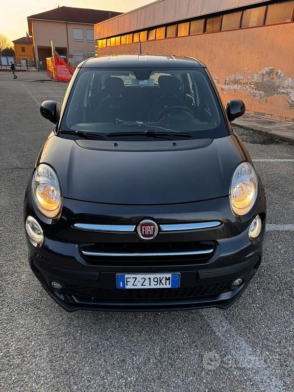 Usata Fiat 500L 95 CV (69 kW) 2019 Nero Monovolume