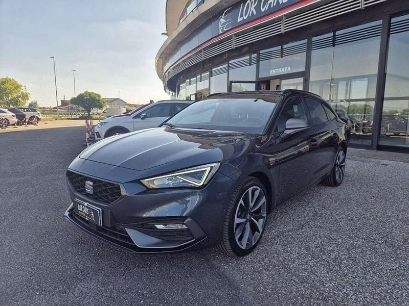 Grigio scuro Usata 2020 Seat Leon FR Station wagon | 18.500 € (Buon prezzo) - Immagine 1/4