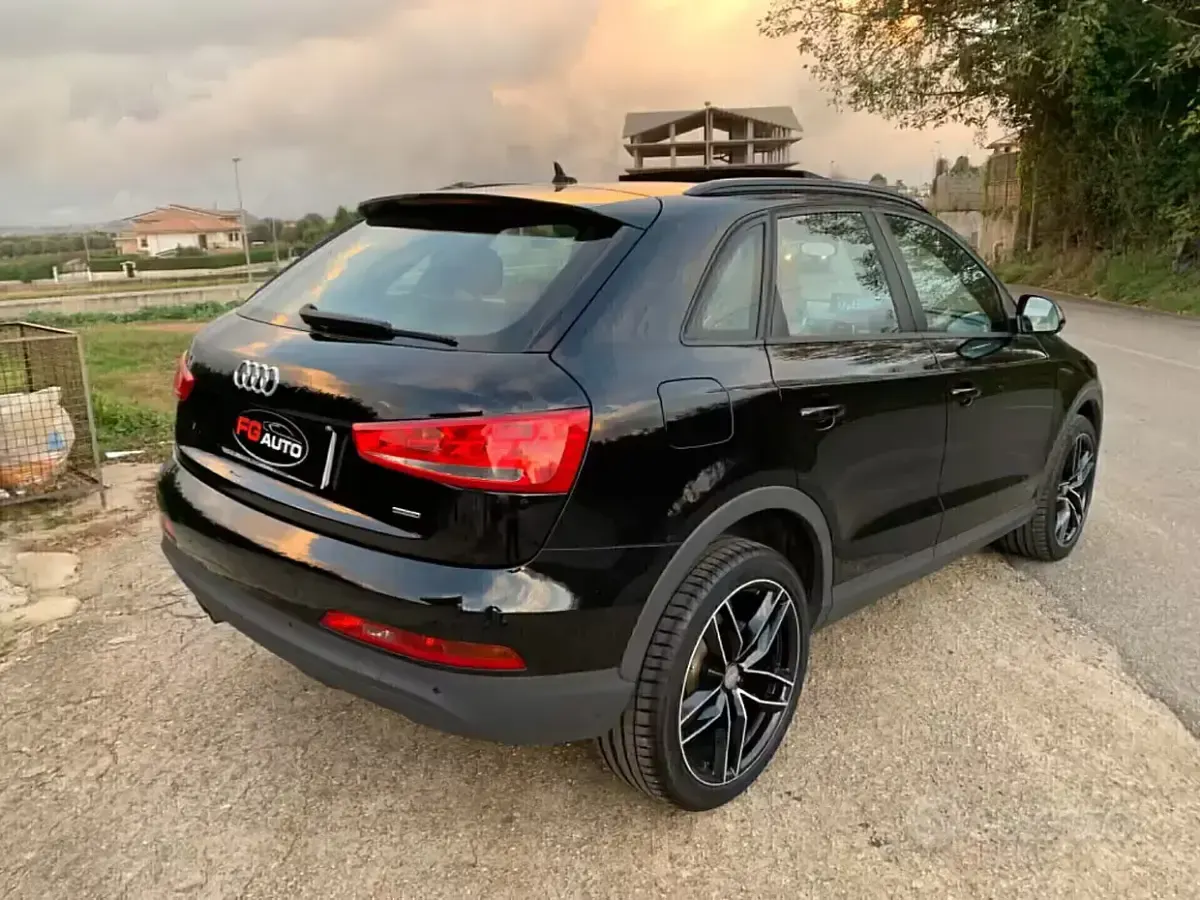 Usata Audi Q3 Advanced 140 CV (102 kW) 2014 Nero SUV